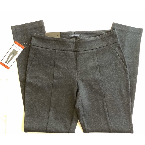 Slim Dress Pants with Seam Detail - Picture 2 of 5